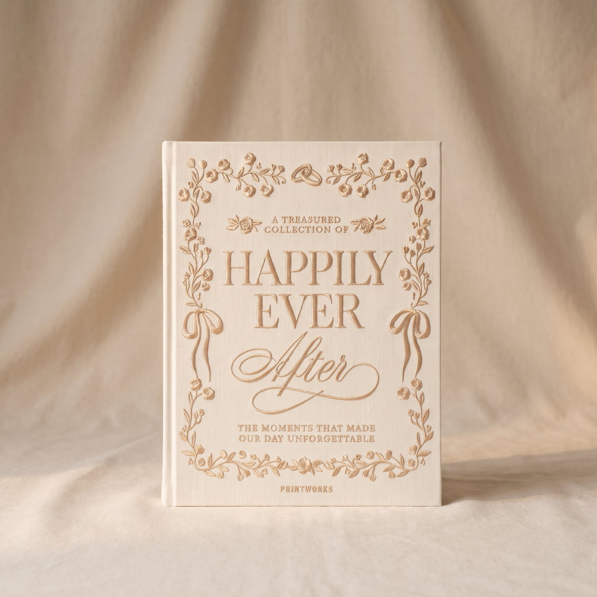 Embroidered Photo Album, Happily Ever After