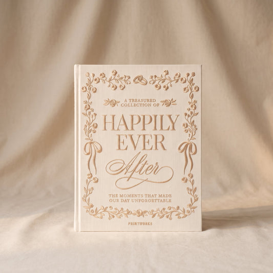 Embroidered Photo Album, Happily Ever After
