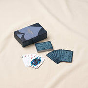 Faux Leather Card Set, Two Decks