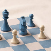 Faux Leather Chess Set