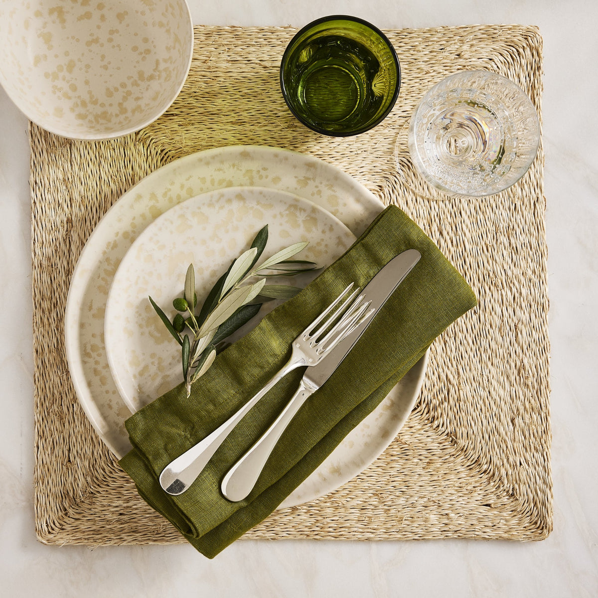 Roma Hotel Silverplate 5-Piece Flatware Set