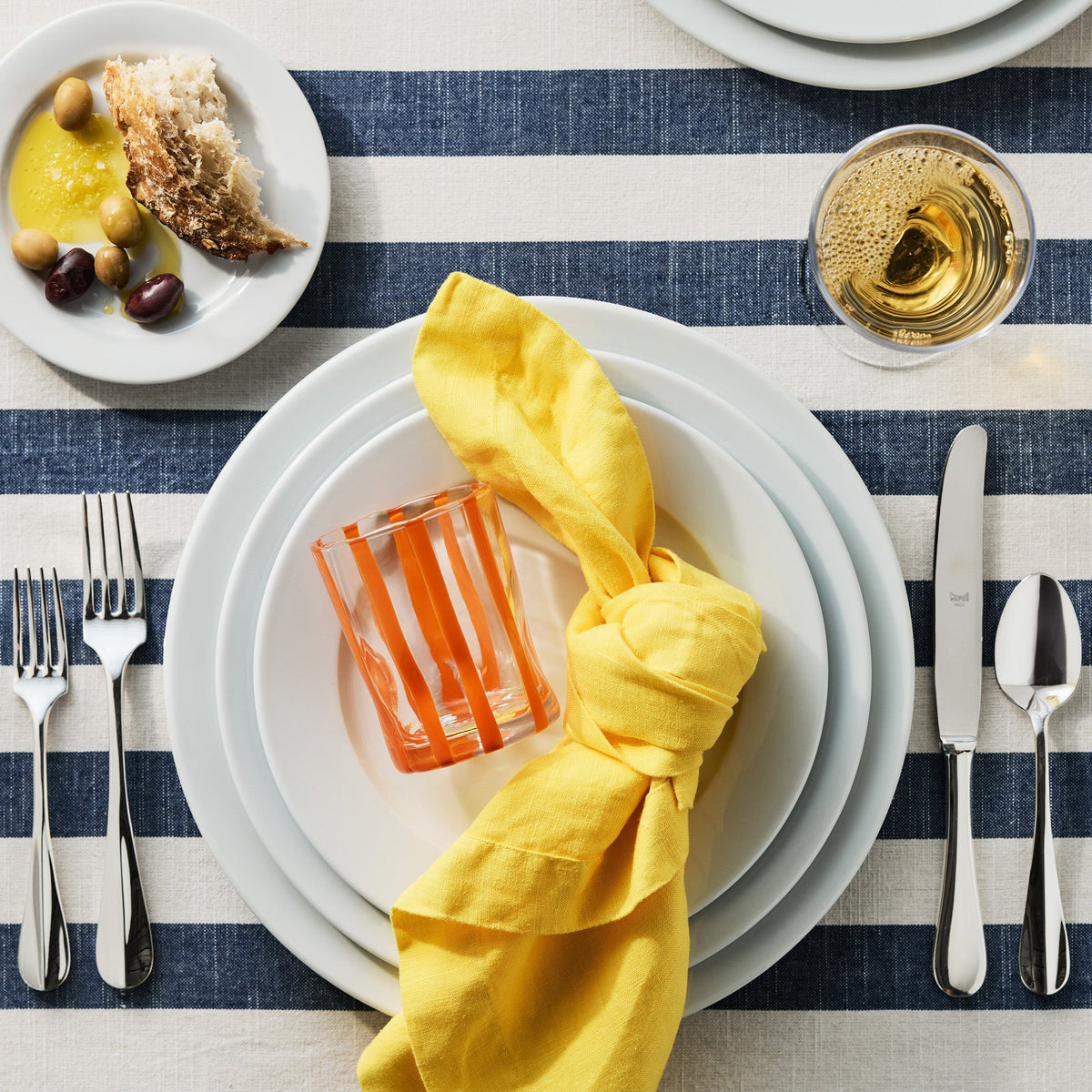 Roma Hotel Silverplate 5-Piece Flatware Set