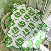 Josephine green table runner