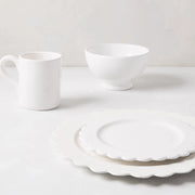 Scalloped Ceramic Salad Plate
