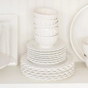 Scalloped Ceramic Salad Plate