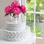Scalloped Ceramic Salad Plate