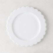 Scalloped Ceramic Salad Plate