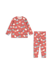 Basic Blouse & Pants Set