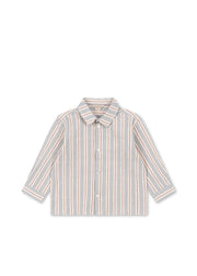 Elliot Long Sleeve Shirt in Tocororo Stripe