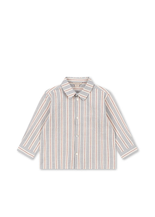 Elliot Long Sleeve Shirt in Tocororo Stripe