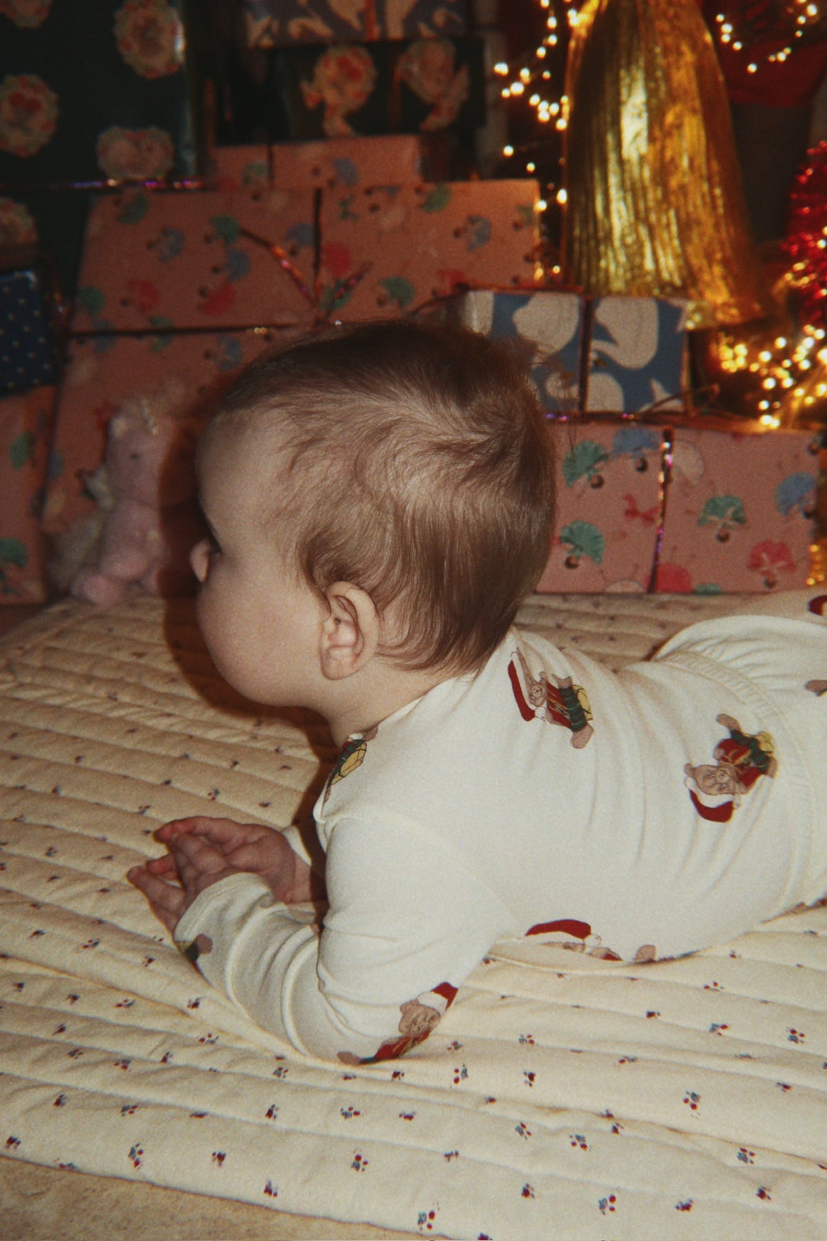 Baby Holiday Bodysuit & Pants Set