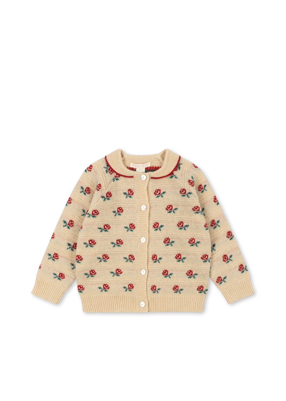 Belou Collar Cardigan in Rose