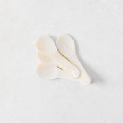 Shell Caviar Dish and Set of 4 Spoons