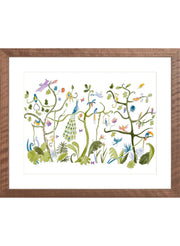 Art Print - Tropical Chinoiserie - Framed