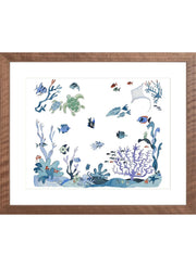 Art Print - Under the Sea - Framed
