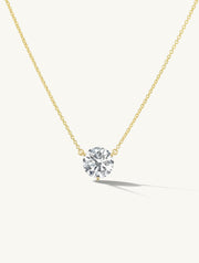 Fluted Diamond Necklace