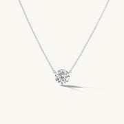 Fluted Diamond Necklace