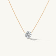 Fluted Diamond Necklace