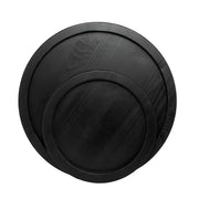 Small Black Wood Serving Tray
