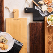 Small Farmtable Black Wood Brasserie Serving Plank