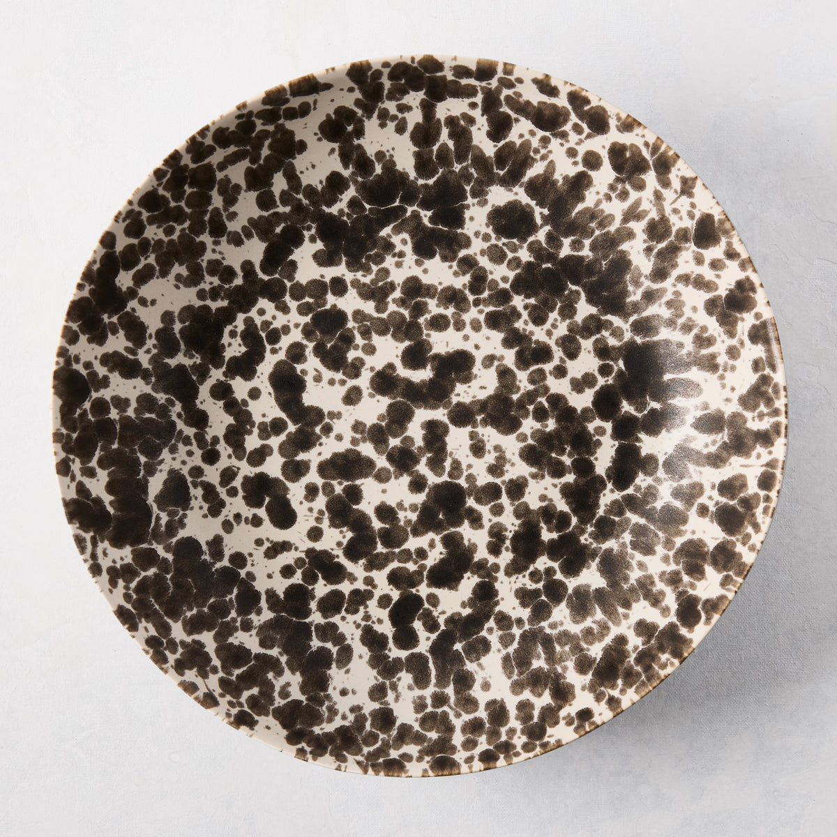 Small Nuno Splatter Stoneware Serving Bowl