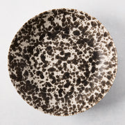 Small Nuno Splatter Stoneware Serving Bowl