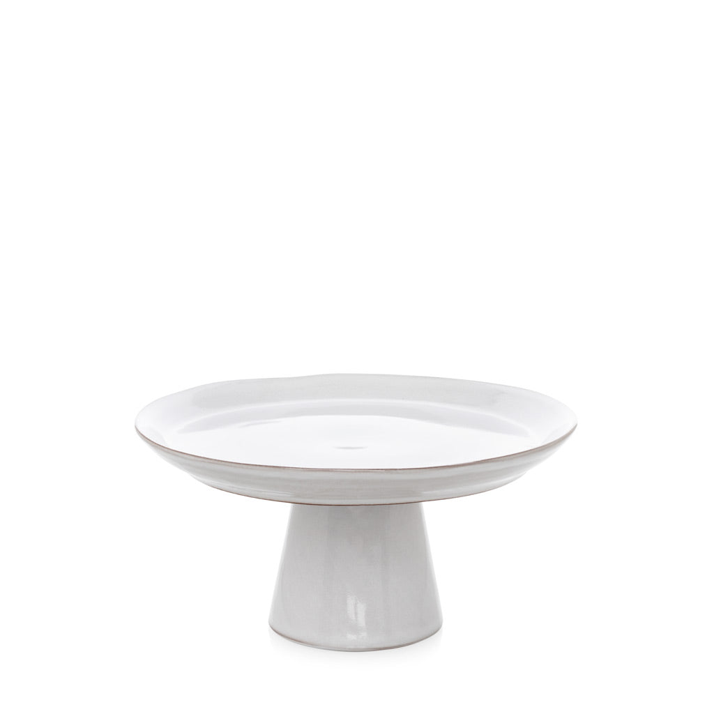 Small Stone Gray Cake Stand