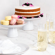 Small Stone Gray Cake Stand