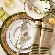 Smoke Grey Stoneware Dinner Plate