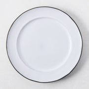 Smoke Grey Stoneware Dinner Plate
