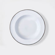 Smoke Grey Stoneware Soup Bowl