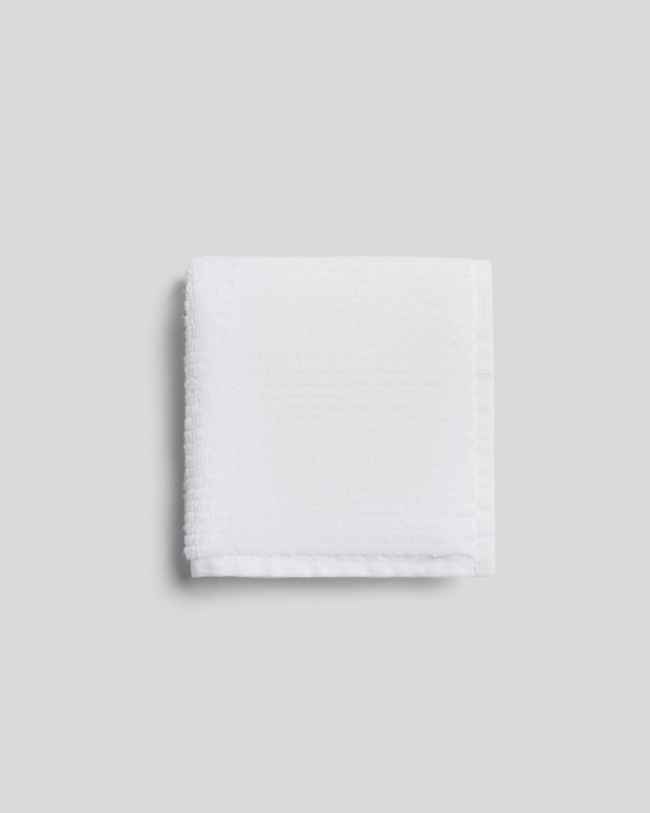 Soft Rib Towels (White)
