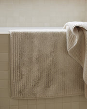 Soft Rib Tub Mat (Bone)