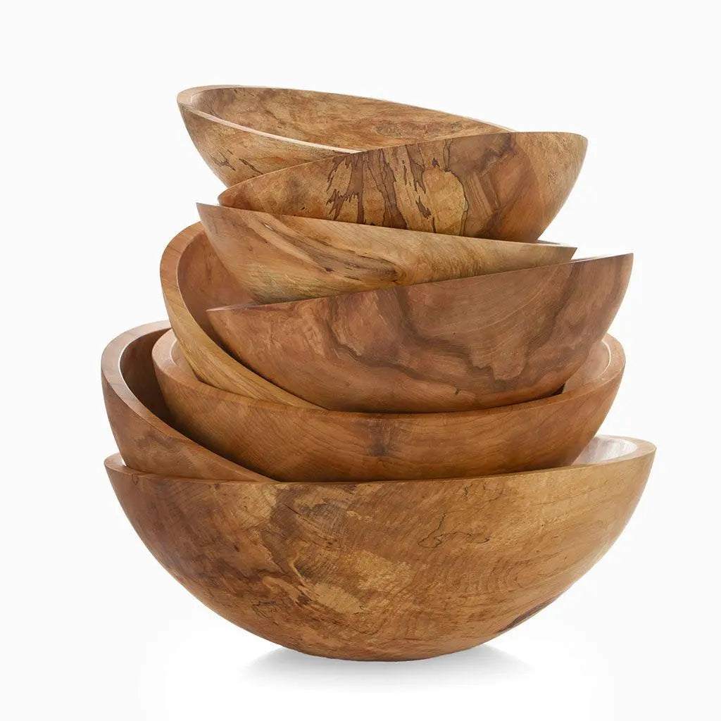 Spalted Maple Wood Bowl (15")