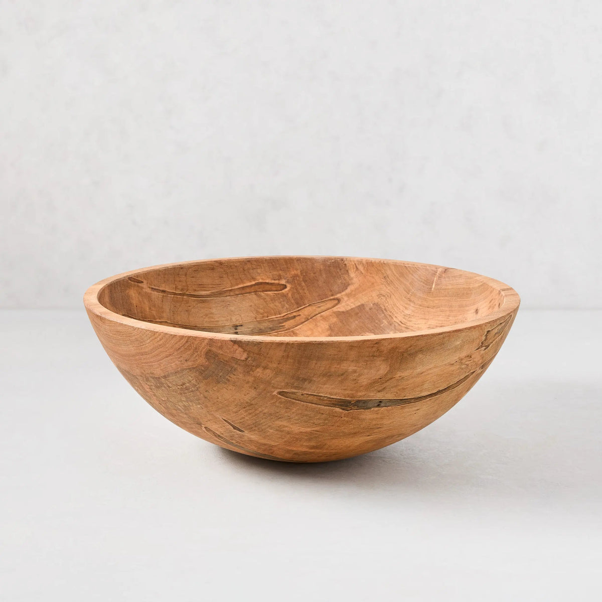 Spalted Maple Wood Bowl (15")