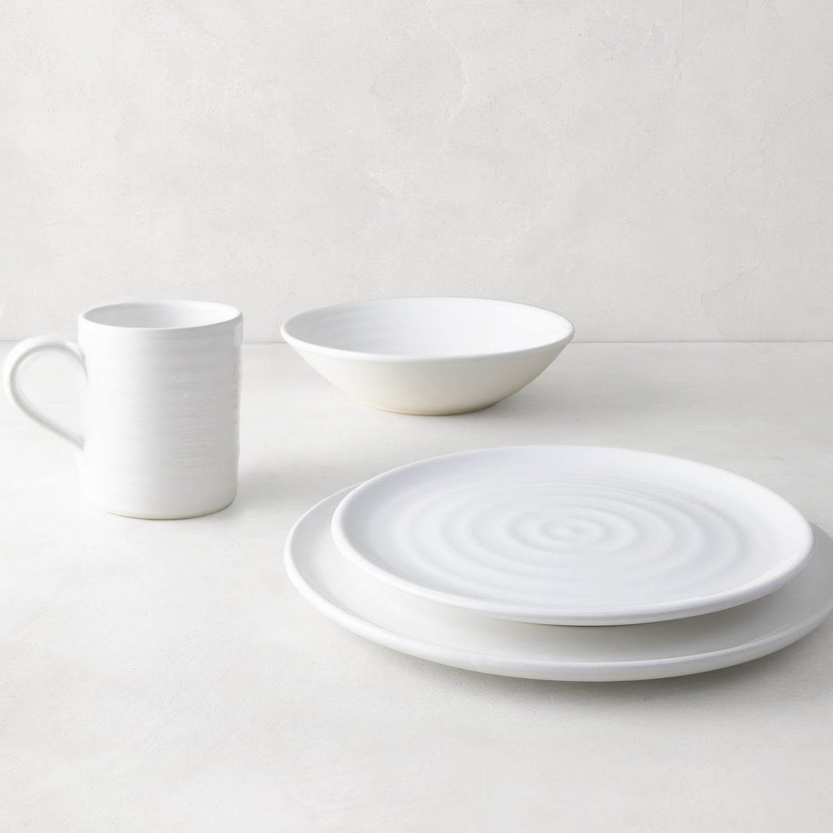 Spiral Ceramic Dinner Plate