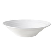Spiral Ceramic Flared Serving Bowl