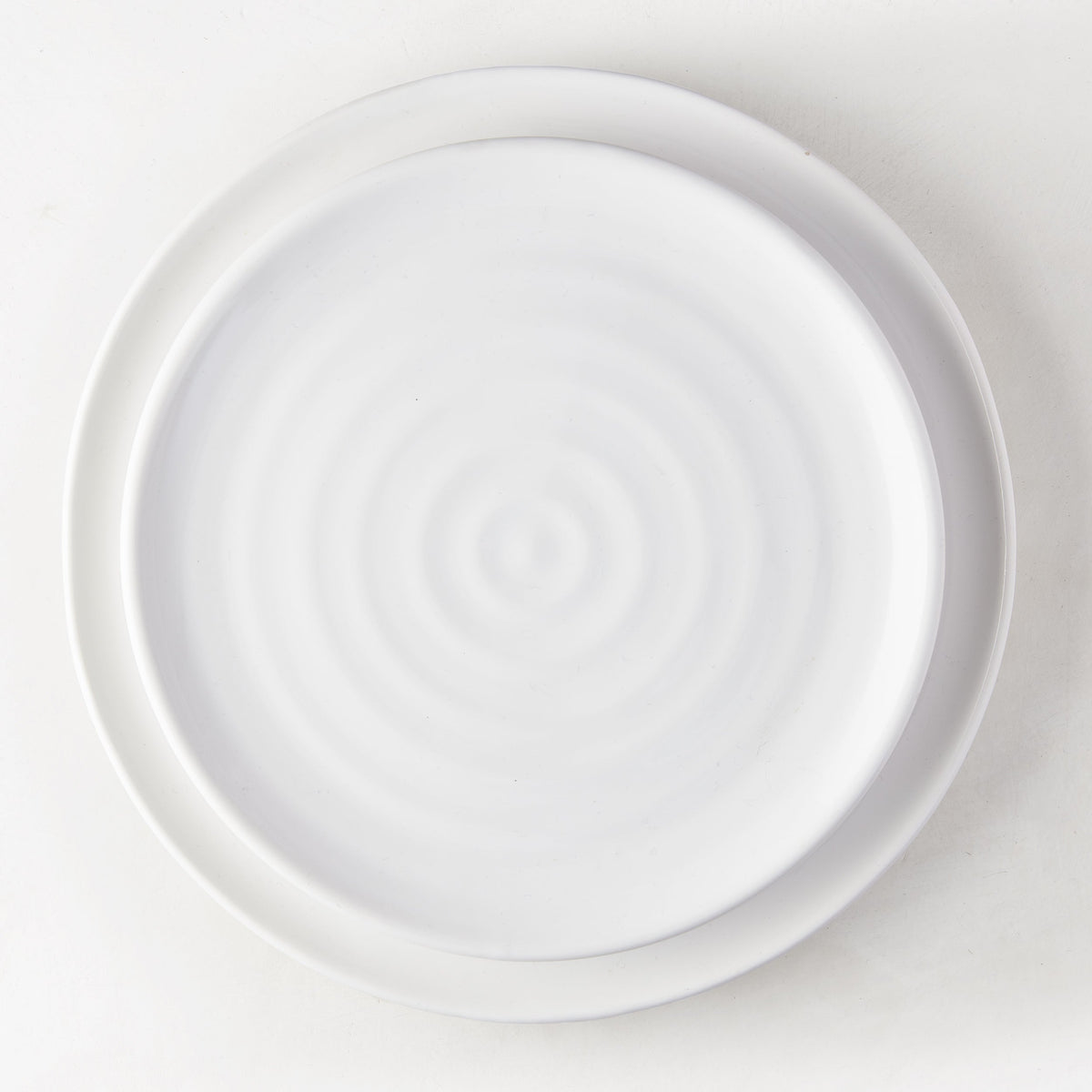 Spiral Ceramic Salad Plate