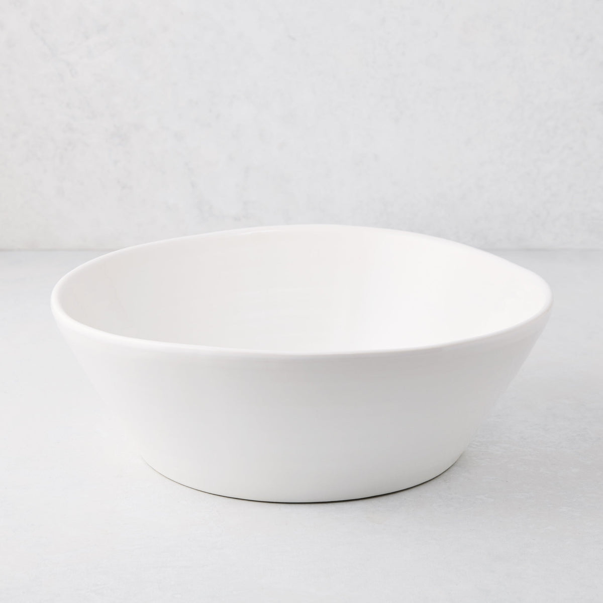 Spiral Stacking Ceramic Serve Bowls, Set of 3