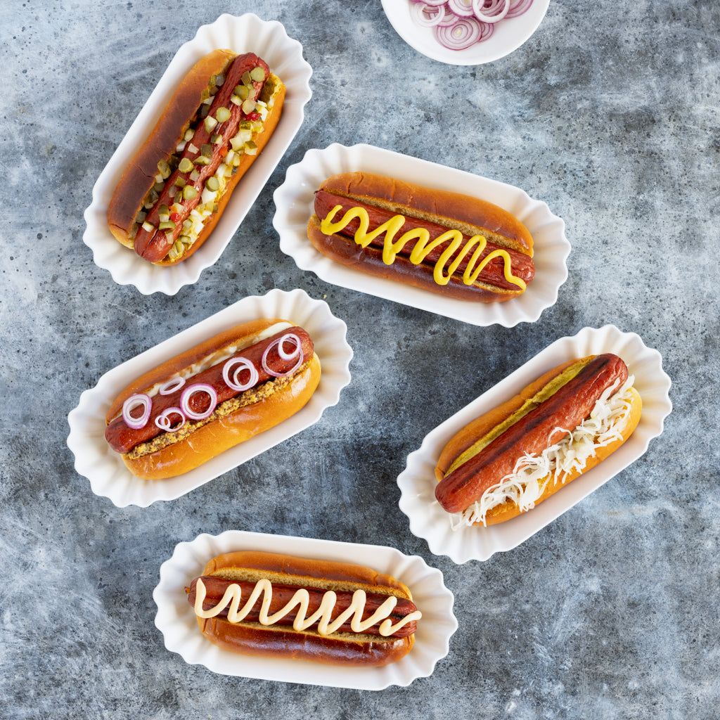 Street Eats Outdoor Melamine Hot Dog Holder