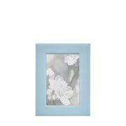 4" x 6" Studio Frame — Light Blue Pebble Grain Leather