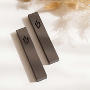 Minimalist Stainless Steel Mezuzah Case for Jewish home - Sweetheart Series