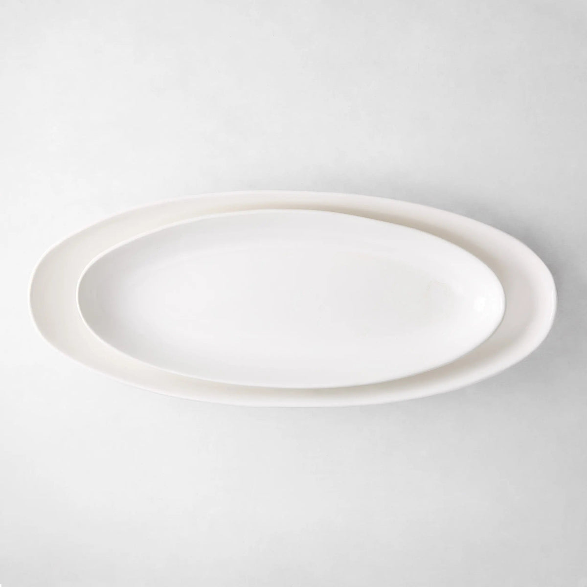 Torino Large Oval Ceramic Serving Platter