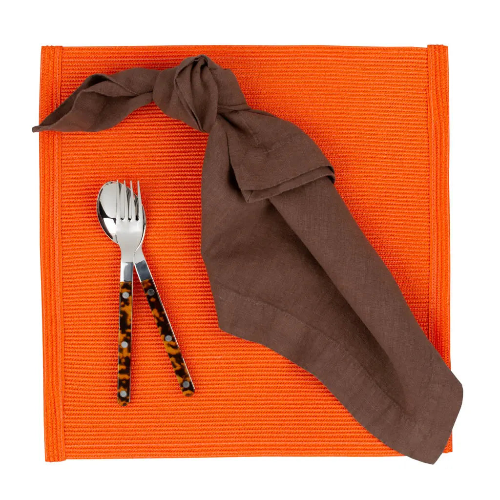 Tortoise Bistro 5-Piece Flatware Set
