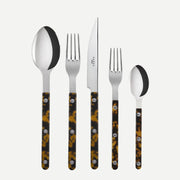 Tortoise Bistro 5-Piece Flatware Set