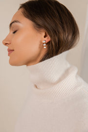 Venus Triple Drop Earrings