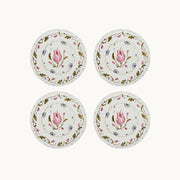 English garden dessert plate (set of 4)