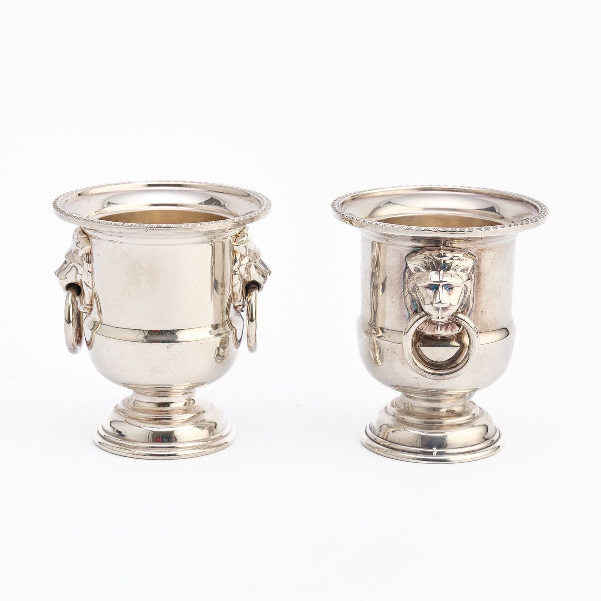 Silver Plated Table Decorations - Set of 2