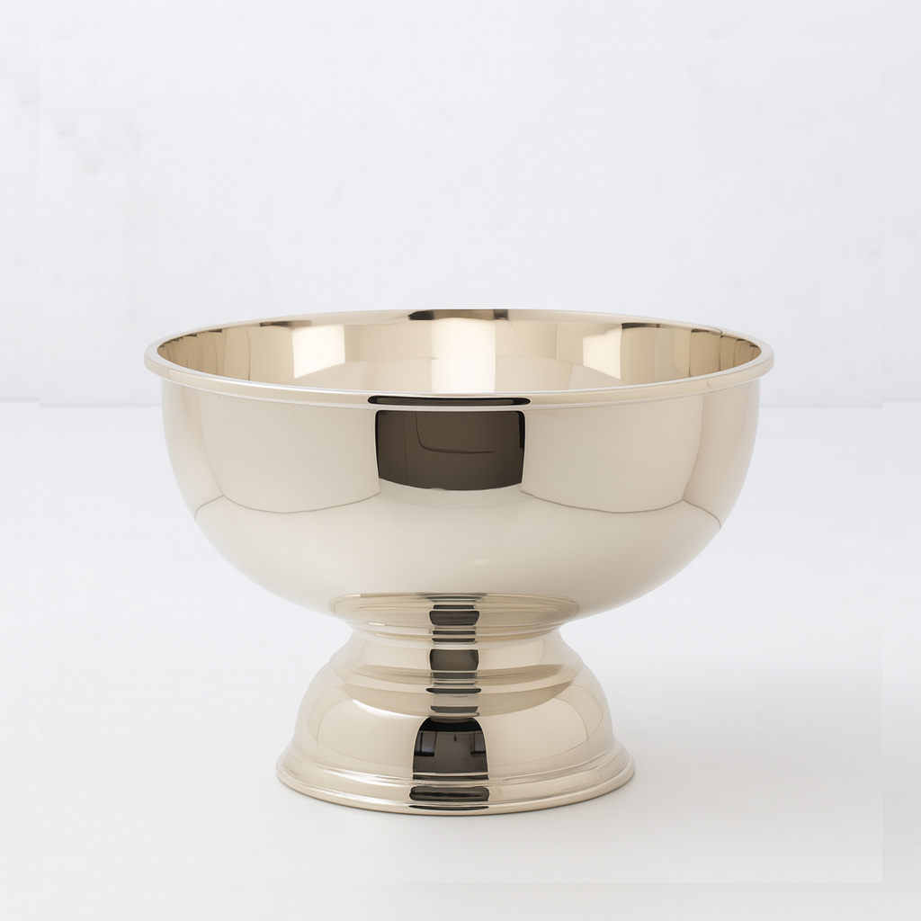 Vintage Hotel Silverplate Footed Bowl, c. 1960 (8")