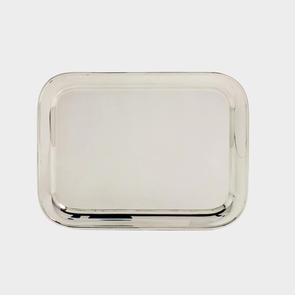 Vintage Silverplate Rectangular Hotel Serving Tray c.1960